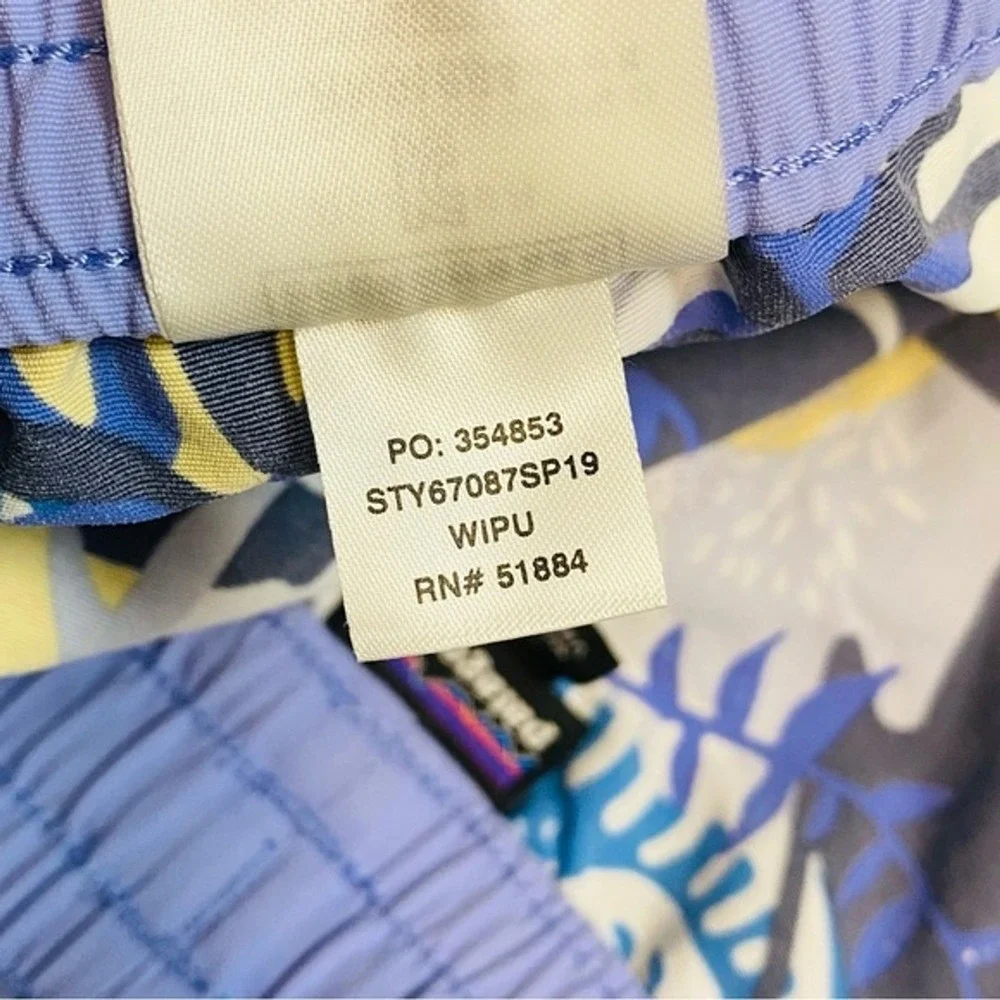 Patagonia Nylon‎ Costa Rica Baggies Shorts Quick Drying Girl's XL (14) Purple